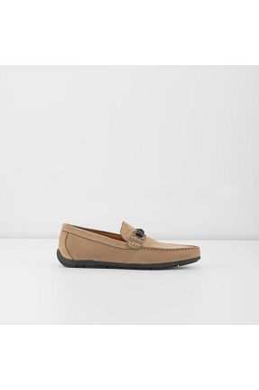 کفش لوفر قهوه ای مردانه چرم خالص Aldo - کد 817831264