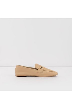 کفش لوفر بژ زنانه چرم خالص Aldo - کد 817833299