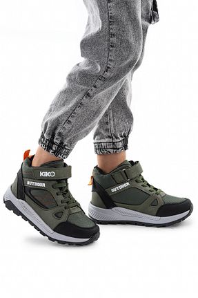 بوت / نیم بوت خاکی بچه گانه چرم مصنوعی Kiko Kids - کد 754528136