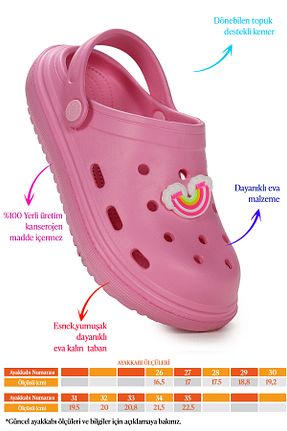 دمپائی صورتی بچه گانه EVA Kiko Kids - کد 812357773