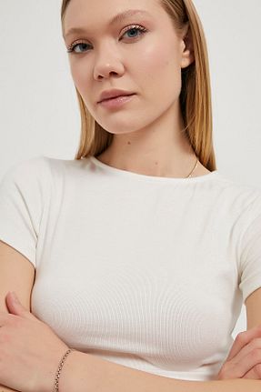 تیشرت نباتی زنانه اسلیم فیت Arma Life - کد 939952347