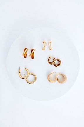 گوشواره جواهر طلائی Penti - کد 904629388