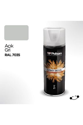 رنگ اسپری طوسی Polisan - کد 780962921