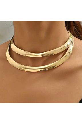 گردنبند جواهر متالیک زنانه NISHPOINT - کد 939986539