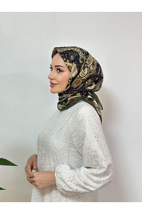 روسری خاکی مودال Pull Scarfs - کد 940002395