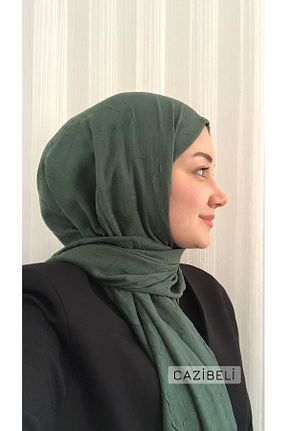 شال سبز زنانه Cazibeli - کد 922876974