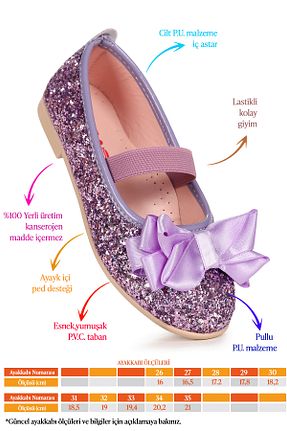بابت بنفش بچه گانه چرم مصنوعی Kiko Kids - کد 896839950