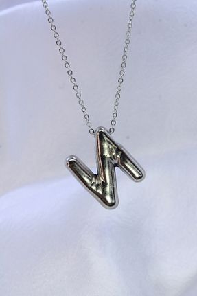 گردنبند جواهر زنانه آهن Cazibeli - کد 901439094