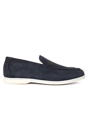 کفش کژوال سرمه ای مردانه چرم خالص Greyder - کد 686009591