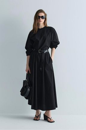 بلوز مشکی زنانه ساده Suud Collection - کد 940061798