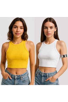 بلوز سفید زنانه ساده MODA - کد 940055643