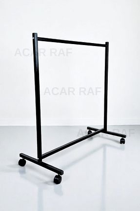 چوب لباسی مشکی فلزی Acar Raf - کد 333150374