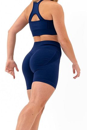 شوارک اسپرت سرمه ای زنانه فاق بلند gymhams - کد 940055241