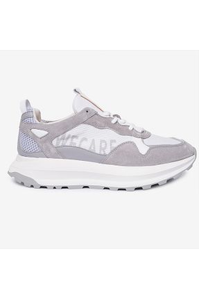 کفش اسنیکر طوسی مردانه چرم اصل Greyder - کد 843852991