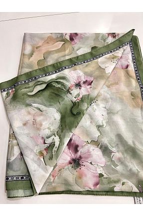 شال سبز زنانه پلی استر FEBA STORE - کد 940076176