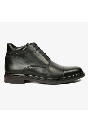 بوت / نیم بوت مشکی مردانه چرم خالص Greyder - کد 858672760