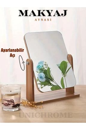 آینه قهوه ای چوب Unichrome - کد 835668047