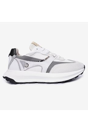 کفش اسنیکر طوسی مردانه چرم اصل Greyder - کد 843850388