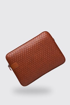 کیف لپ تاپ و مدارک خاکی زنانه چرم مصنوعی mussen - کد 864695752