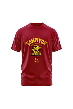 تیشرت قرمز مردانه رگولار Galatasaray - کد 940092813