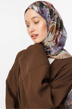 شال بژ زنانه پنبه ای Mooncorn - کد 940100344
