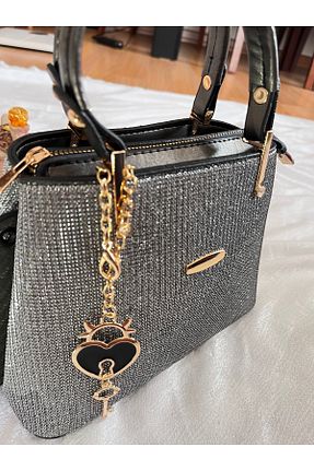 کیف مجلسی متالیک زنانه چرم مصنوعی ByLora - کد 940094061