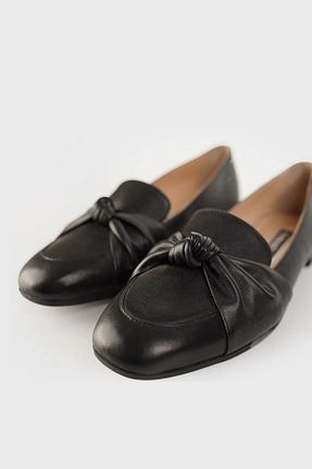 بابت مشکی زنانه چرم خالص PATRON SHOES - کد 940099125