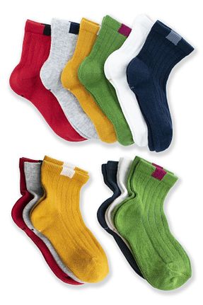 جوراب قرمز بچه گانه پنبه ای Belyy Socks - کد 89838327