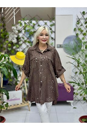 پیراهن سفید زنانه رگولار Punta Otantik - کد 940127662