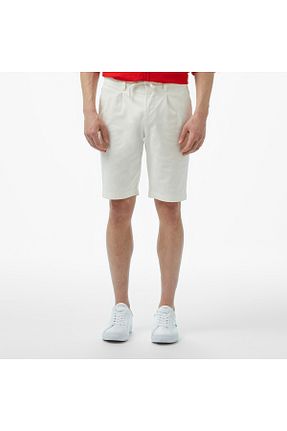 شلوارک و برمودا سفید مردانه رگولار Lacoste - کد 940146309