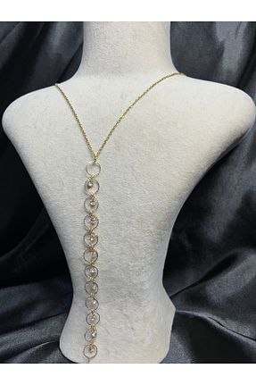 گردنبند استیل ( فولاد ) زرد زنانه استیل (فولاد) Fam&Co Jewelry - کد 940146042