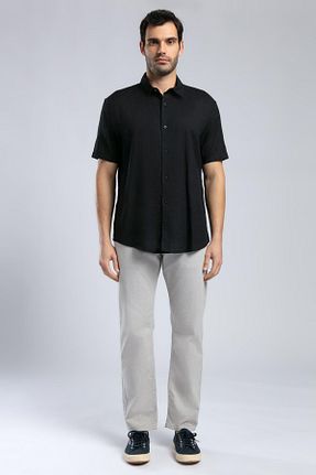 پیراهن مشکی مردانه رگولار Lee Cooper - کد 940148861
