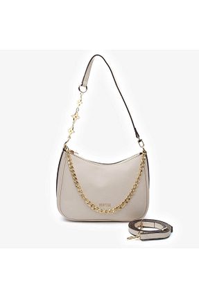 کیف دوشی بژ زنانه چرم مصنوعی Greyder - کد 932584969