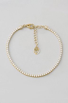 دستبند نقره زرد زنانه 925 عیار So Chic - کد 466409937