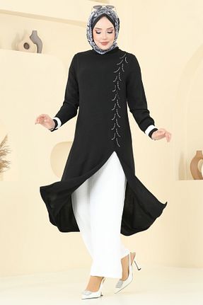 ست بالاتنه و پائین تنه حجاب رنگی زنانه رگولار Modaselvim - کد 940210853