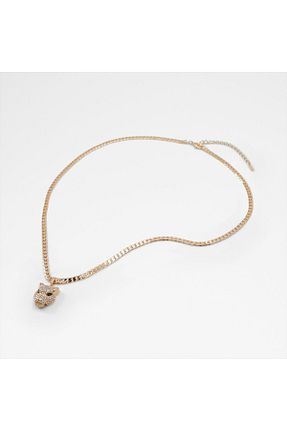 گردنبند استیل ( فولاد ) طلائی زنانه فلزی Aldo - کد 929171236