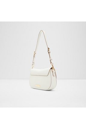 کیف دوشی سفید زنانه چرم مصنوعی Aldo - کد 905722004