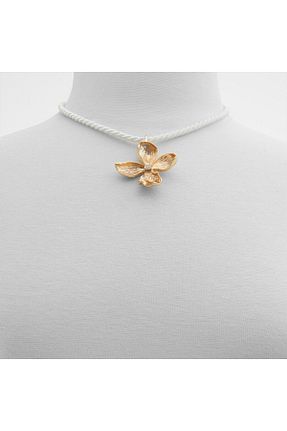 گردنبند استیل ( فولاد ) طلائی زنانه فلزی Aldo - کد 929171274