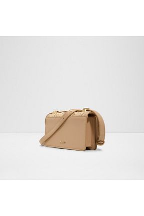 کیف دوشی بژ زنانه چرم مصنوعی Aldo - کد 928394108