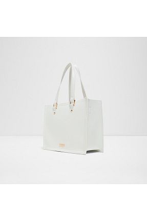 کیف دوشی سفید زنانه چرم مصنوعی Aldo - کد 930353072