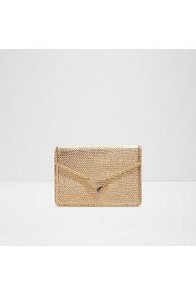 کیف دوشی طلائی زنانه چرم مصنوعی Aldo - کد 930352269