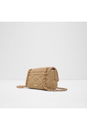 کیف دوشی بژ زنانه چرم مصنوعی Aldo - کد 922135635