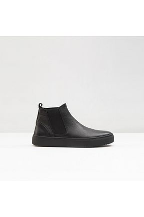 بوت / نیم بوت مشکی مردانه چرم خالص Aldo - کد 770018674