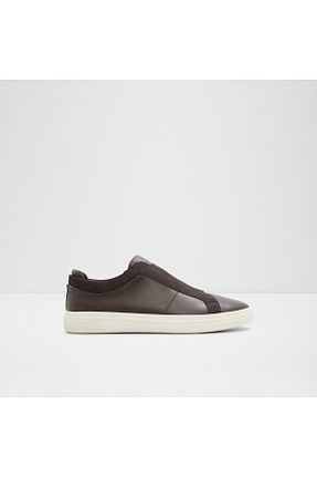 کفش اسنیکر قهوه ای مردانه چرم مصنوعی Aldo - کد 855778651
