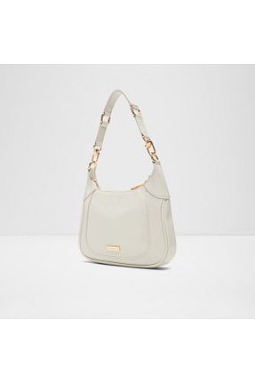 کیف دوشی سفید زنانه چرم مصنوعی Aldo - کد 922137747