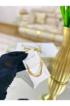 دستبند استیل (فولاد) بژ استیل ضد زنگ MESAFE - کد 940277211