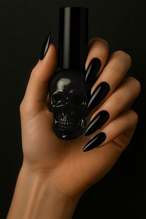 لاک ناخن مشکی The Cult Rosa - کد 940288177