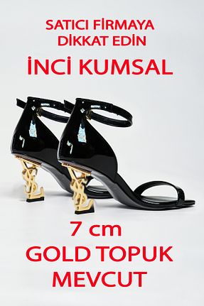 کفش مجلسی مشکی زنانه چرم لاکی KUMSALDA İNCİ - کد 934744327