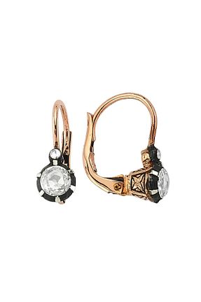 گوشواره الماس سفید فانتزی Altınbaş - کد 4014505