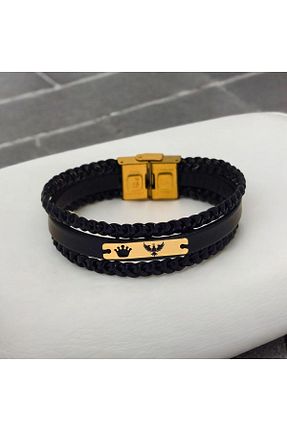 دستبند طلا طلائی مردانه 14 عیار ARCHINO GOLD - کد 928934564